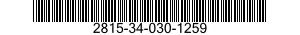 2815-34-030-1259 PARTS KIT,PISTON ASSEMBLY,ENGINE 2815340301259 340301259