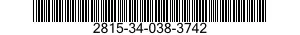 2815-34-038-3742 COVER,TIMING GEAR,INTERNAL COMBUSTION ENGINE 2815340383742 340383742
