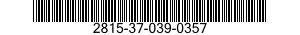 2815-37-039-0357 VALVE,POPPET,ENGINE 2815370390357 370390357