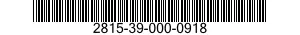 2815-39-000-0918 ENGINE,DIESEL 2815390000918 390000918