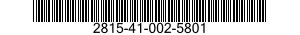 2815-41-002-5801  2815410025801 410025801