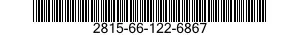 2815-66-122-6867 BRACKET,ROCKER ARM ENGINE POPPET VALVE 2815661226867 661226867