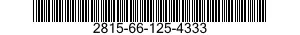 2815-66-125-4333 VALVE,POPPET,ENGINE 2815661254333 661254333