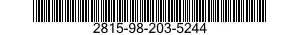 2815-98-203-5244 PISTON,INTERNAL COMBUSTION ENGINE 2815982035244 982035244