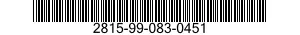 2815-99-083-0451 VALVE,SPRAYER 2815990830451 990830451