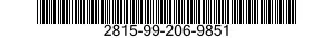 2815-99-206-9851 RING SET,PISTON 2815992069851 992069851