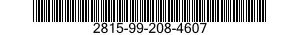2815-99-208-4607 PUSH ROD,ENGINE POPPET VALVE 2815992084607 992084607