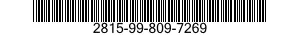 2815-99-809-7269 PLUG,MACHINE THREAD 2815998097269 998097269