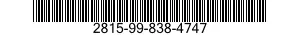 2815-99-838-4747 TAPPET,ENGINE POPPET VALVE 2815998384747 998384747