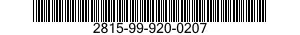 2815-99-920-0207 PARTS KIT,DIESEL ENGINE 2815999200207 999200207