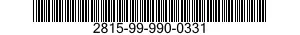 2815-99-990-0331 INSERT,ENGINE VALVE SEAT 2815999900331 999900331