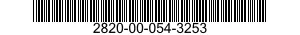 2820-00-054-3253  2820000543253 000543253