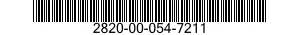 2820-00-054-7211  2820000547211 000547211