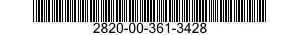 2820-00-361-3428  2820003613428 003613428