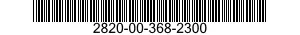 2820-00-368-2300  2820003682300 003682300