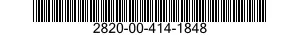 2820-00-414-1848  2820004141848 004141848