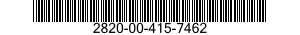 2820-00-415-7462  2820004157462 004157462