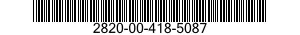2820-00-418-5087  2820004185087 004185087