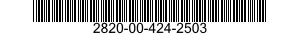 2820-00-424-2503  2820004242503 004242503
