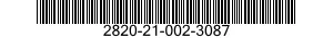 2820-21-002-3087  2820210023087 210023087