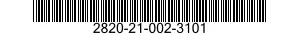 2820-21-002-3101  2820210023101 210023101