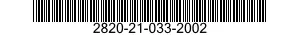 2820-21-033-2002  2820210332002 210332002