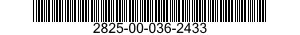 2825-00-036-2433  2825000362433 000362433