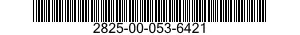 2825-00-053-6421  2825000536421 000536421