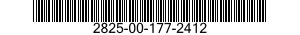 2825-00-177-2412 VALVE,GLOBE 2825001772412 001772412
