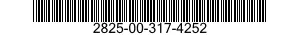 2825-00-317-4252  2825003174252 003174252