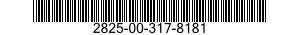 2825-00-317-8181  2825003178181 003178181