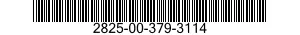 2825-00-379-3114 BLADE SET,STEAM TURBINE 2825003793114 003793114