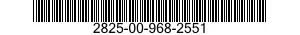2825-00-968-2551  2825009682551 009682551