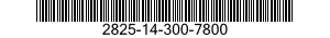 2825-14-300-7800 PIECE DARRET 2825143007800 143007800