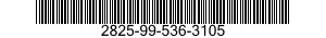 2825-99-536-3105 SHORTING CAP 2825995363105 995363105