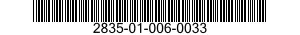 2835-01-006-0033 VANE,COMPRESSOR,NONAIRCRAFT GAS TURBINE ENGINE 2835010060033 010060033