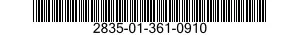 2835-01-361-0910 CASE,GAS TURBINE ENGINE 2835013610910 013610910