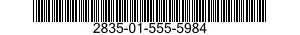 2835-01-555-5984 BLADE,FAN,NONAIRCRAFT GAS TURBINE ENGINE 2835015555984 015555984