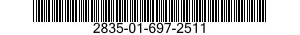 2835-01-697-2511 HOUSING SECTION,GEARBOX,TURBINE ENGINE 2835016972511 016972511