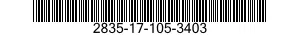 2835-17-105-3403 SEAL RING,LABYRINTH,NONAIRCRAFT GAS TURBINE ENGINE 2835171053403 171053403
