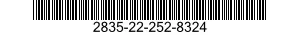 2835-22-252-8324 BOLT,EXTERNALLY RELIEVED BODY 2835222528324 222528324