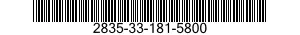 2835-33-181-5800 CASE,TURBINE ROTOR,TURBINE ENGINE 2835331815800 331815800