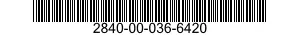 2840-00-036-6420 SHROUD SEGMENT,TURBINE,AIRCRAFT GAS TURBINE ENGINE 2840000366420 000366420