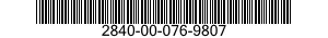 2840-00-076-9807 VANE,COMPRESSOR,AIRCRAFT GAS TURBINE ENGINE 2840000769807 000769807