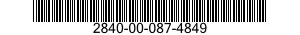 2840-00-087-4849 CASE,DIFFUSER,AIRCRAFT GAS TURBINE ENGINE 2840000874849 000874849
