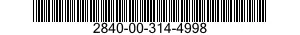 2840-00-314-4998  2840003144998 003144998