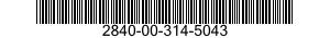 2840-00-314-5043  2840003145043 003145043