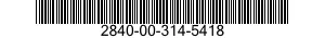 2840-00-314-5418  2840003145418 003145418