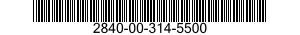 2840-00-314-5500  2840003145500 003145500