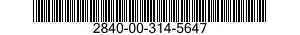 2840-00-314-5647  2840003145647 003145647